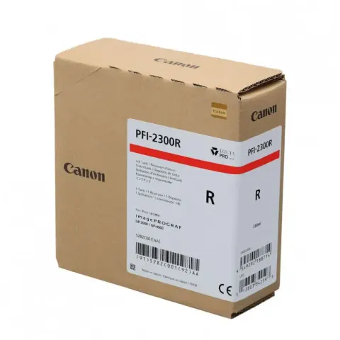 Tusz Canon PFI-2300 R | red - czerwony | 5282C001AA |ORYGINALNY