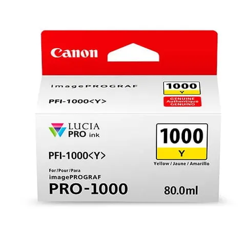 PFI-1000 Y Tusz Yellow Żółty Oryginalny