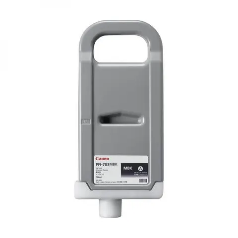 Tusz Canon PFI-703 MBK | matte black - czarny matowy | CF2966B001AA | ORYGINALNY