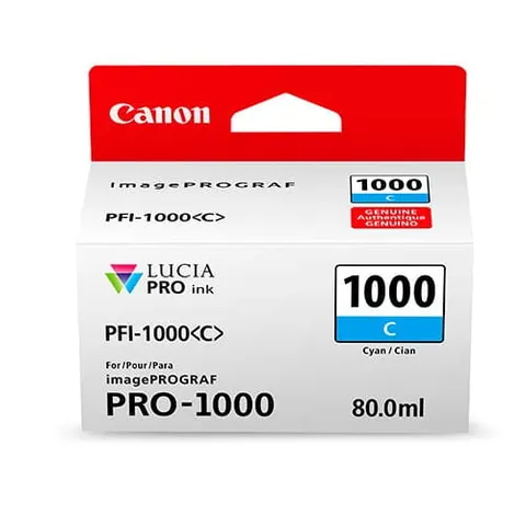 PFI-1000 C Tusz Cyan Błękitny Oryginalny