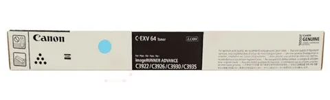 C-EXV 64 - Toner Cyan (błękitny) oryginalny