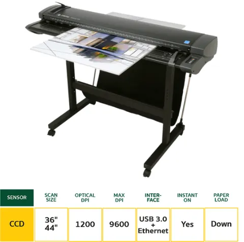 Colortrac SmartLF SGi 44c skaner wielkoformatowy 1118 mm 44"