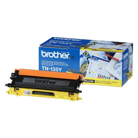 Toner Brother TN135Y do HL-4040/4070/DCP9040 | 4 000 str.| yellow