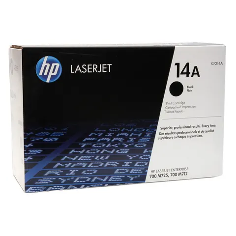 Toner HP 14A CF214A do LaserJet M712/725 | 10 000 str. | black