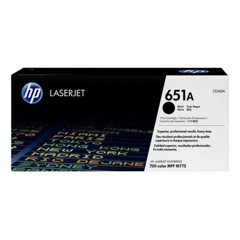 Toner HP 651A CE340A do HP LaserJet E 700 color M775 | 13 500 str. | black