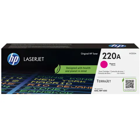 Toner HP 220A W2203A | 1 800 str. | Magenta