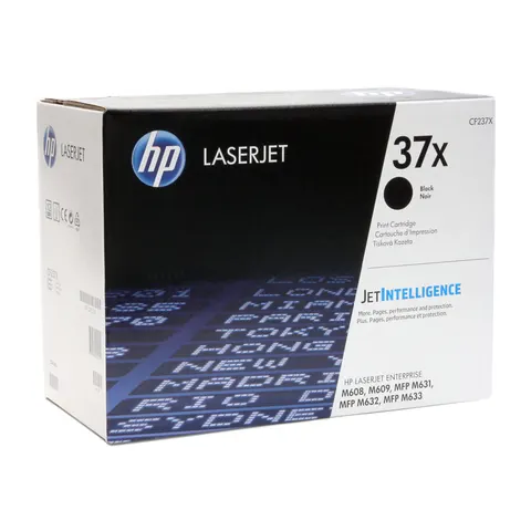 Toner HP 37X CF237X do LaserJet M608 | 25 000 str. | black