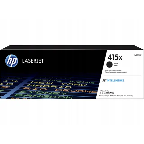Toner HP 415X W2030X do Color LaserJet Pro M454, MFP M479 | 7 500 str. | black