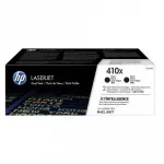 HP 410X CF410XD toner czarny oryginalny wydajny dwupak (CF410XD)