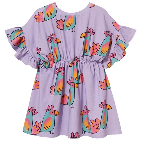 Sukienka Romantic Dress VIOLET PARROTS