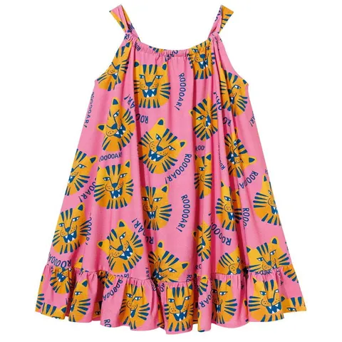 Sukienka Bow Dress PINK TIGERS