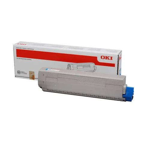 Toner Oki 44844507 do C831/841 | 10 000 str. | cyan