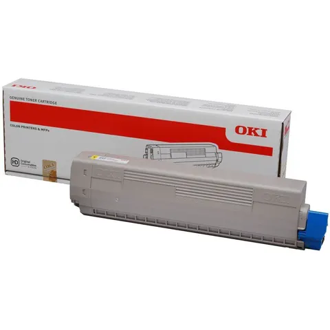Toner Oki 44844613 do C822 | 7 300 str. | yellow