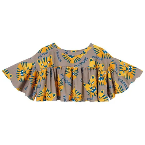 Koszulka Frill Top BROWN TIGERS