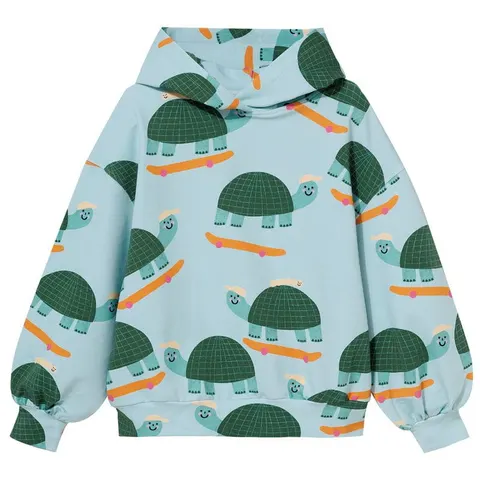 Bluza Oversized Hoodie BLUE TURTLES