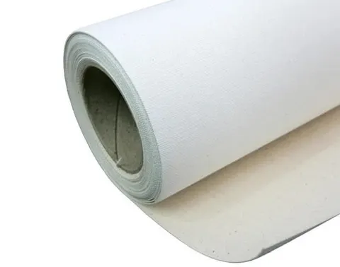 Płótno bawełniane mat: 390g-432mm-18m | opakowanie - 1 rolka
