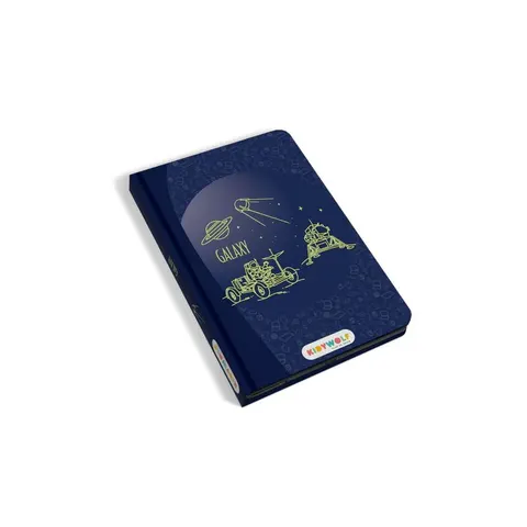 Tablet do rysowania GRANATOWY galaktyka 5 lat+ KIDYWOLF KIDYDRAW-MINI-GAL