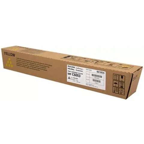 Toner Ricoh 841854 do MP C4503/5503/6003 | 22 500 str. | yellow