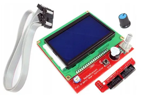 Panel Graficzny 12864 LCD z czytnikiem kart SD
