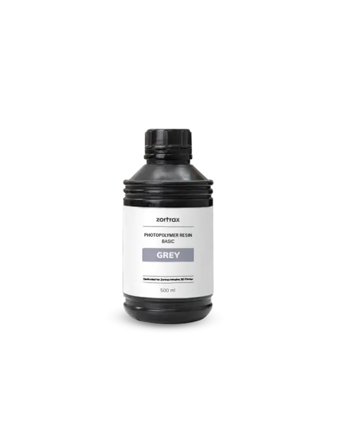Żywica Zortrax Resin BASIC Grey 500ml