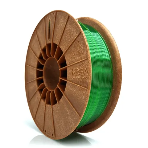 Filament PET-G Standard ROSA 3D 1.75mm Light Green Transparent 0.8kg