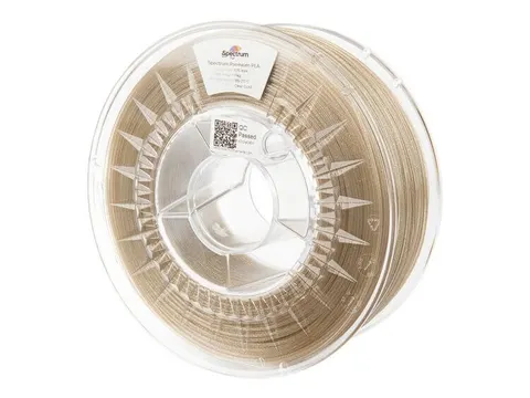 Filament Glitter PLA Spectrum 1.75mm Clear Gold 1kg