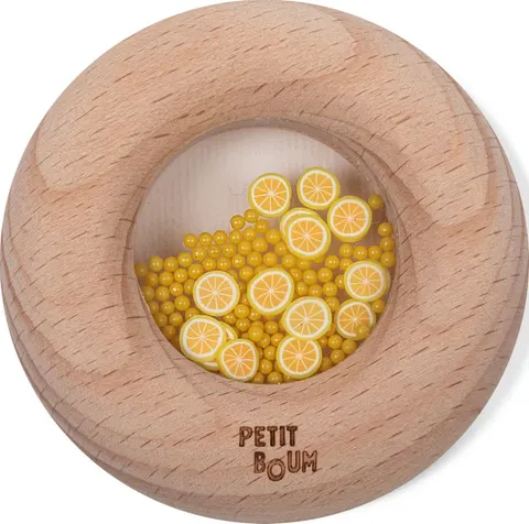 Grzechotka Sensoryczna Cytryna 6 m+ Petit Boum 85758