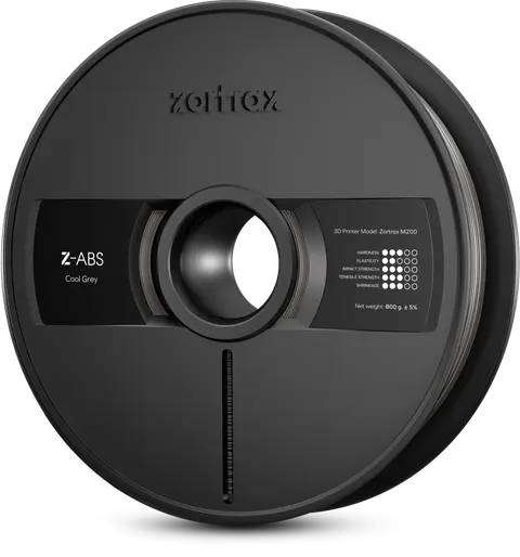Filament ZORTRAX Z-ABS 1.75mm Cool Grey 0.8kg
