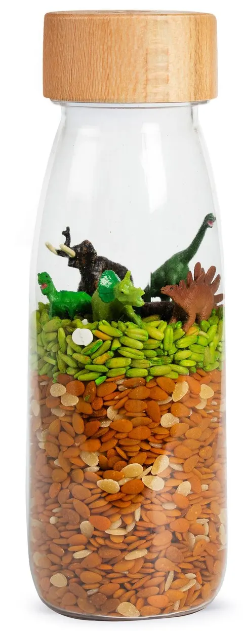 Butelka obserwacyjna dinozaury JURASSIC 3 m+ Petit Boum 85777