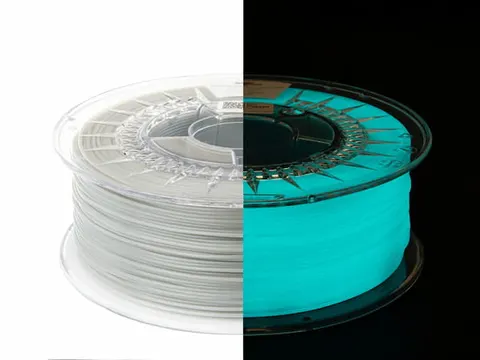 Filament PET-G Glow in the Dark Spectrum 1.75mm Blue 0.5kg
