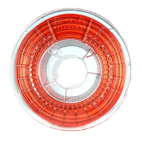Filament PLA ROSA 3D 1.75mm Rainbow Silk Fire 0.8kg