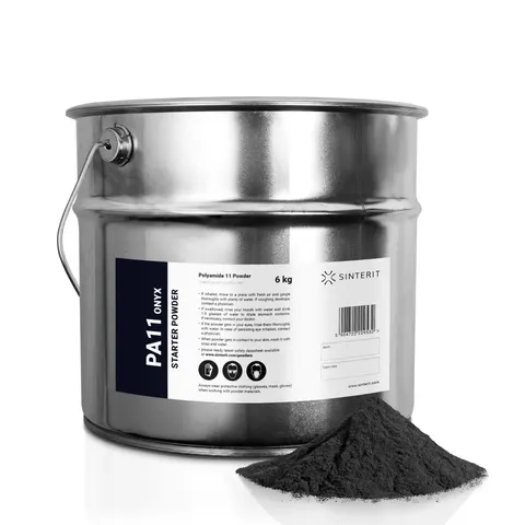 Proszek do druku 3D Sinterit PA11 Onyx Starter 6kg