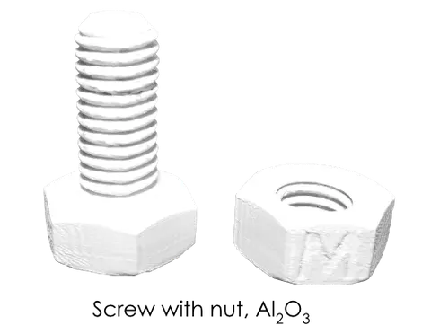Filament ceramiczny SiCeram 2.85mm Tlenek glinu (Al2O3) 1kg