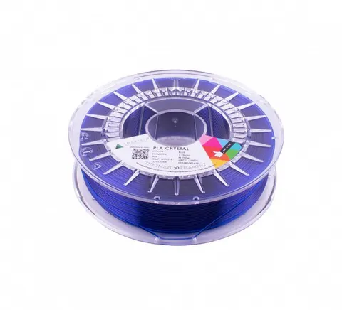 Filament Smartfil PLA Crystal 1.75mm Blue 0.75kg