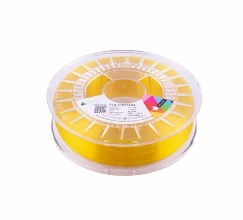 Filament Smartfil PLA Crystal 1.75mm Yellow 0.75kg