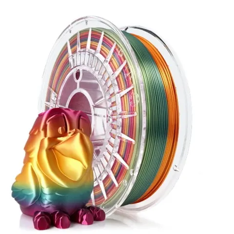 Filament PLA ROSA 3D 1.75mm Rainbow Silk Tropical 0.8kg