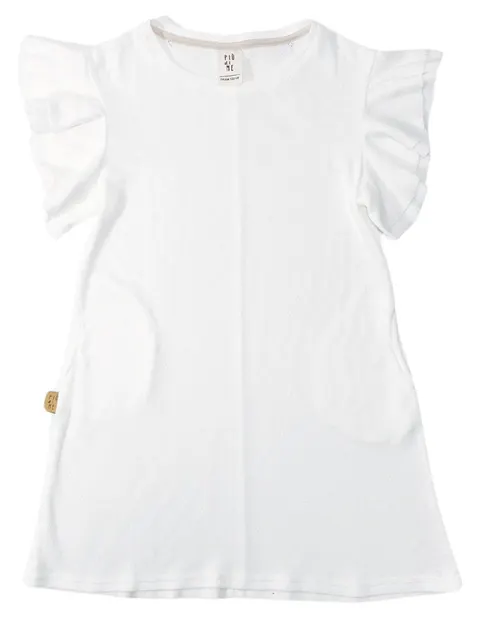Sukienka 011-25 LUNA DRESS - OPENWORK - CREAM