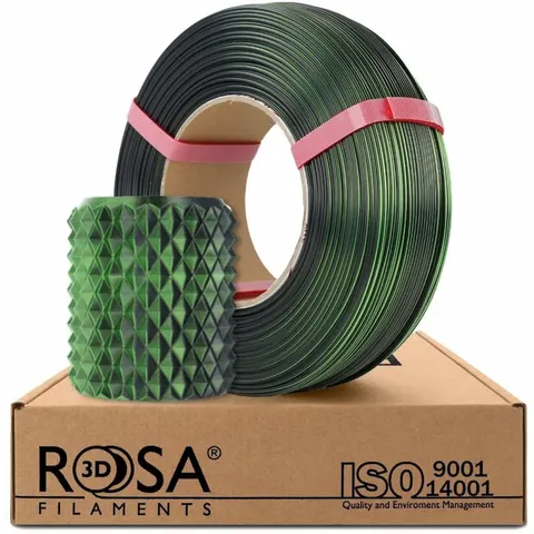 Filament ReFill PLA Magic Silk ROSA 3D 1.75mm Mistic Green 1kg