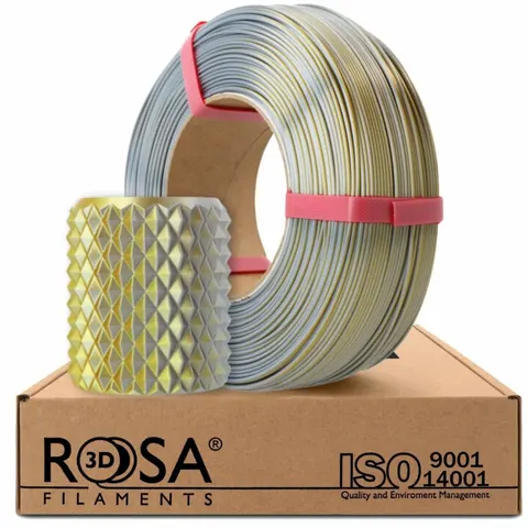 Filament ReFill PLA Magic Silk ROSA 3D 1.75mm Gold-Silver 1kg