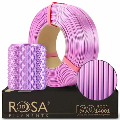 Filament ReFill PLA Magic Silk ROSA 3D 1.75mm Pink Dynamic 1kg