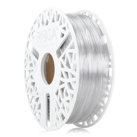 Filament PET-G Standard HS ROSA 3D 1.75mm Transparent 1kg