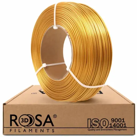 Filament ReFill PET-G Standard HS ROSA 3D 1.75mm Gold Metallic 1kg
