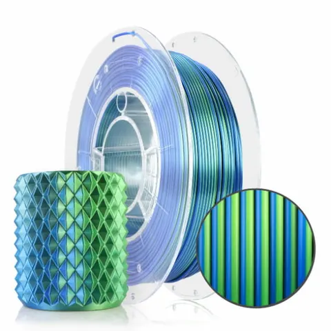 Filament PLA Magic Silk ROSA 3D 1.75mm Lagoon 0.3kg