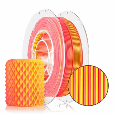 Filament PLA Magic Silk ROSA 3D 1.75mm Neon 0.3kg