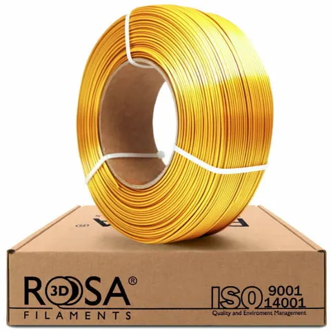 Filament ReFill PLA-Silk ROSA 3D 1.75mm Gold 1kg