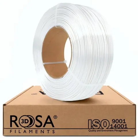 Filament ReFill PLA-Silk ROSA 3D 1.75mm White 1kg