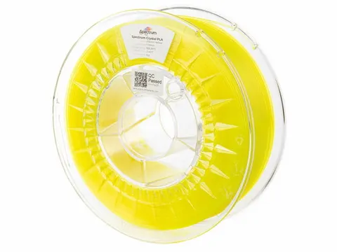 Filament PLA Crystal Spectrum 1.75mm Electric Yellow 1kg
