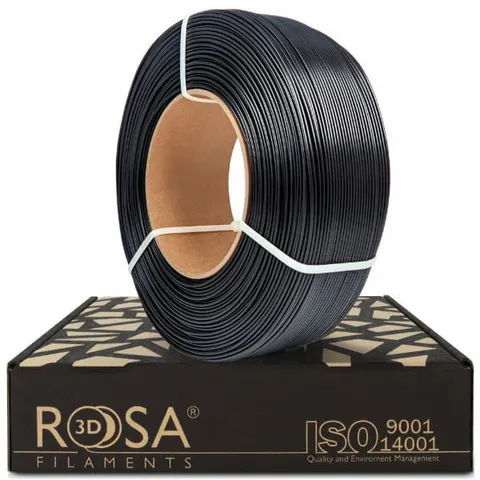 Filament ReFill PLA High Speed ROSA 3D 1.75mm Black 1kg