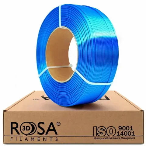 Filament ReFill PLA-Silk ROSA 3D 1.75mm Blue 1kg