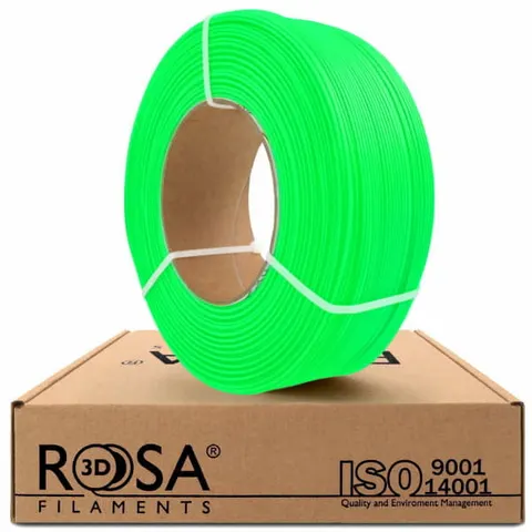 Filament ReFill PLA Starter ROSA 3D 1.75mm Neon Green 1kg